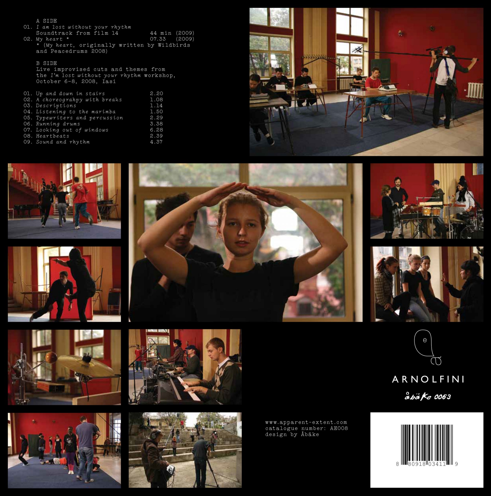 Johanna Billing I’m Lost Without Your Rhythm — 12” Vinyl, 2010