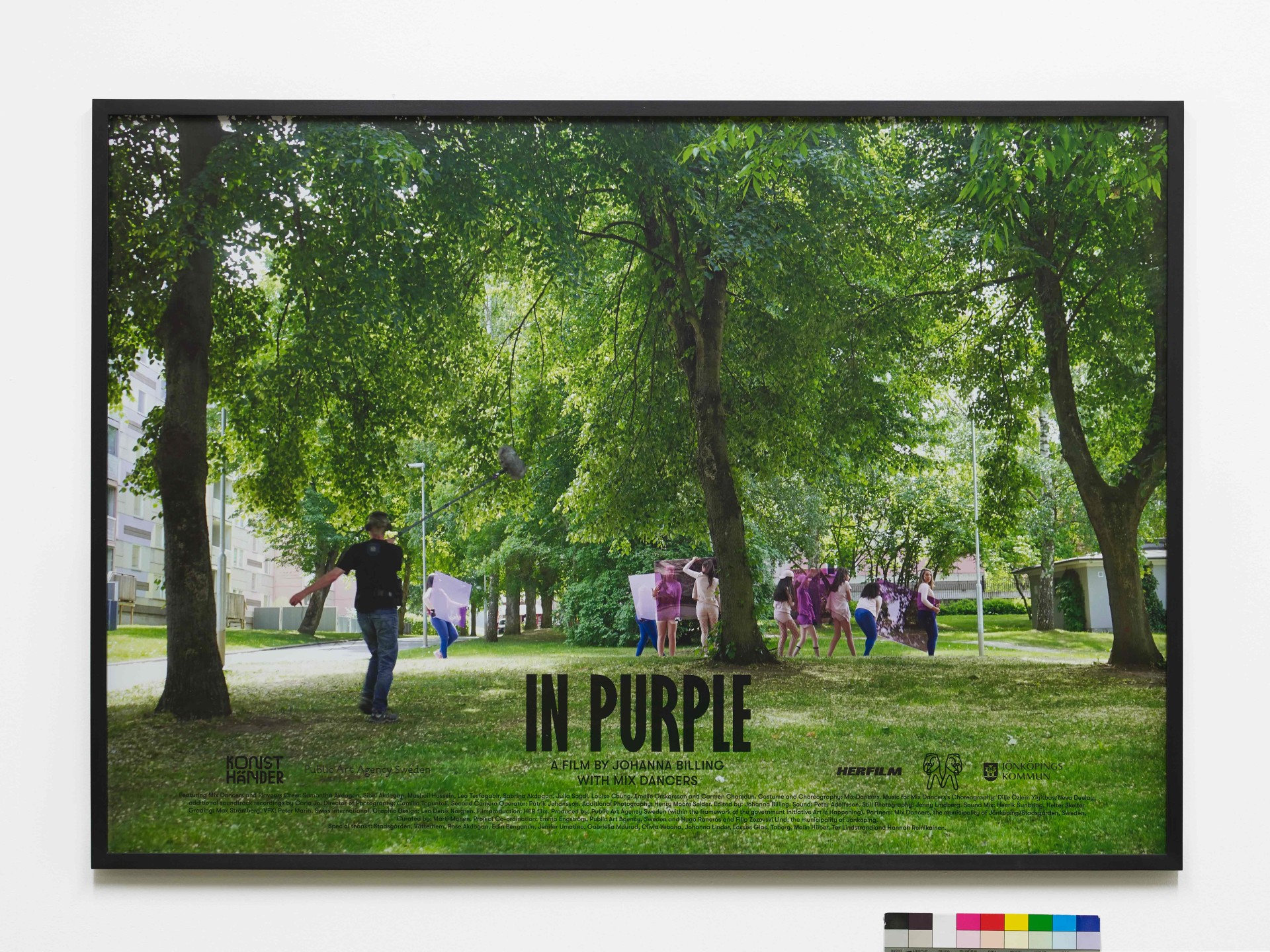 Johanna Billing In Purple — Hollybush Gardens, London, 2020